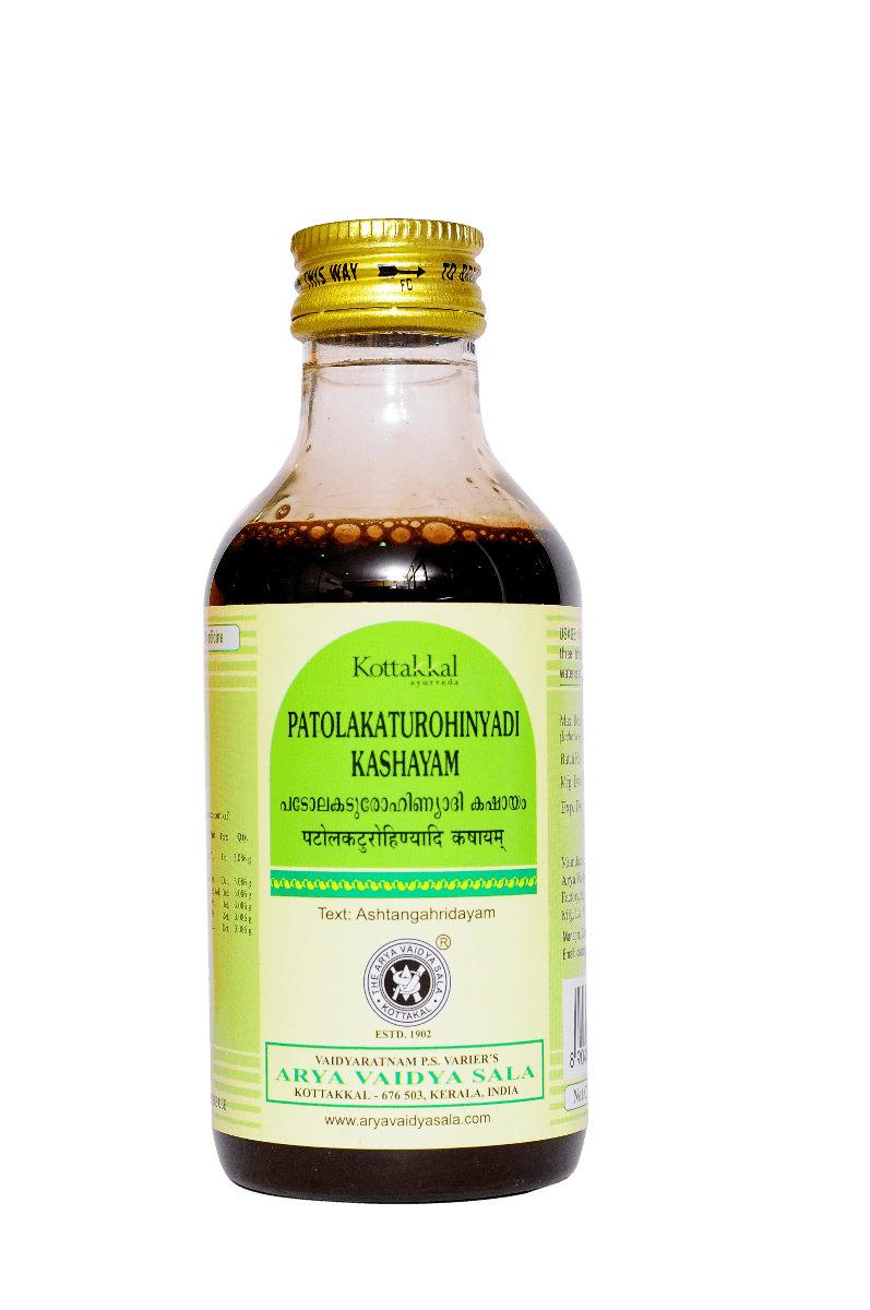 PATOLAKATUROHINYADI KASHAYAM - 200 ML (KOTTAKKAL) thumbnail 1