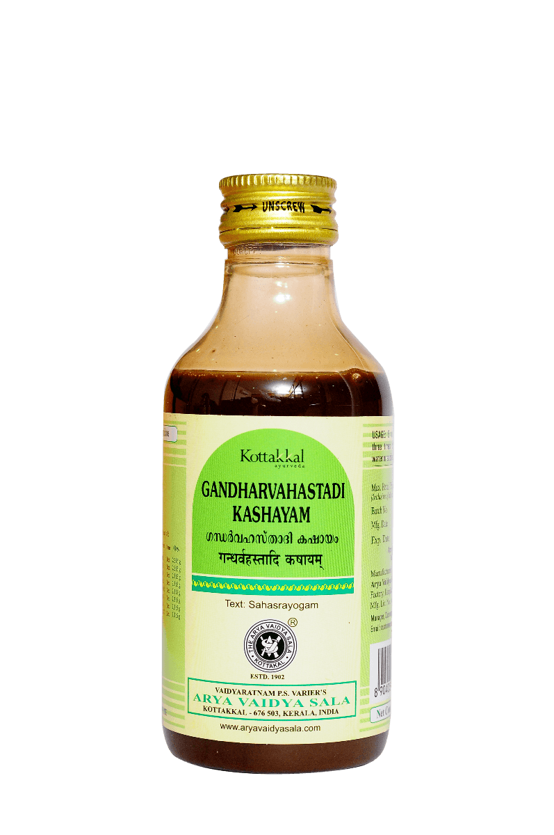 GANDHARVAHASTADI KASHAYAM - 200 ML (KOTTAKKAL)