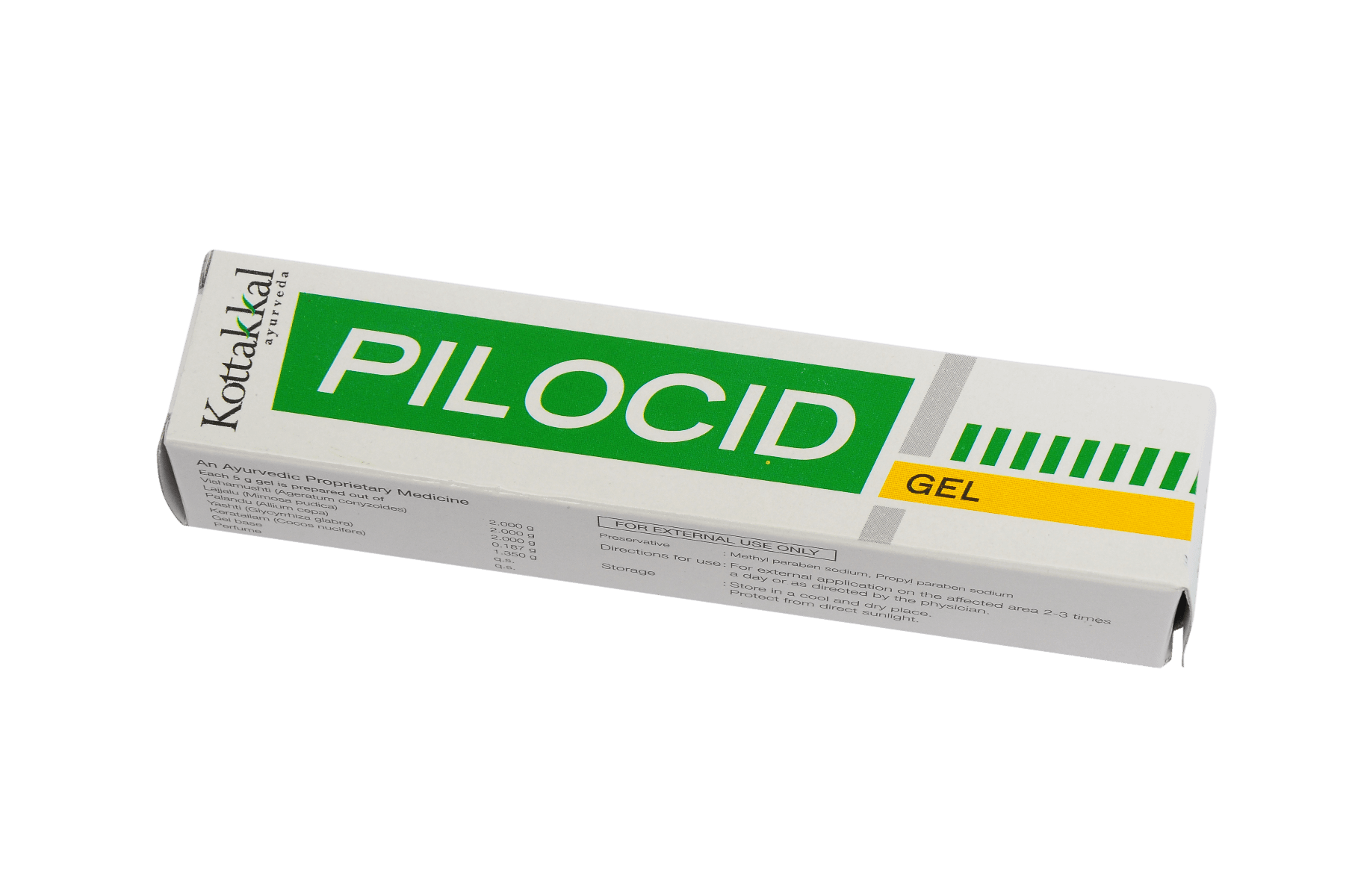 PILOCID GEL - 25 GMS (KOTTAKKAL)
