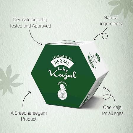 SRI HERBAL BABY KAJALK 3 GM
