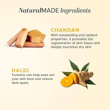 KHADI NATURAL CHANDAN HALDI SOAP (PACK OF 3)
