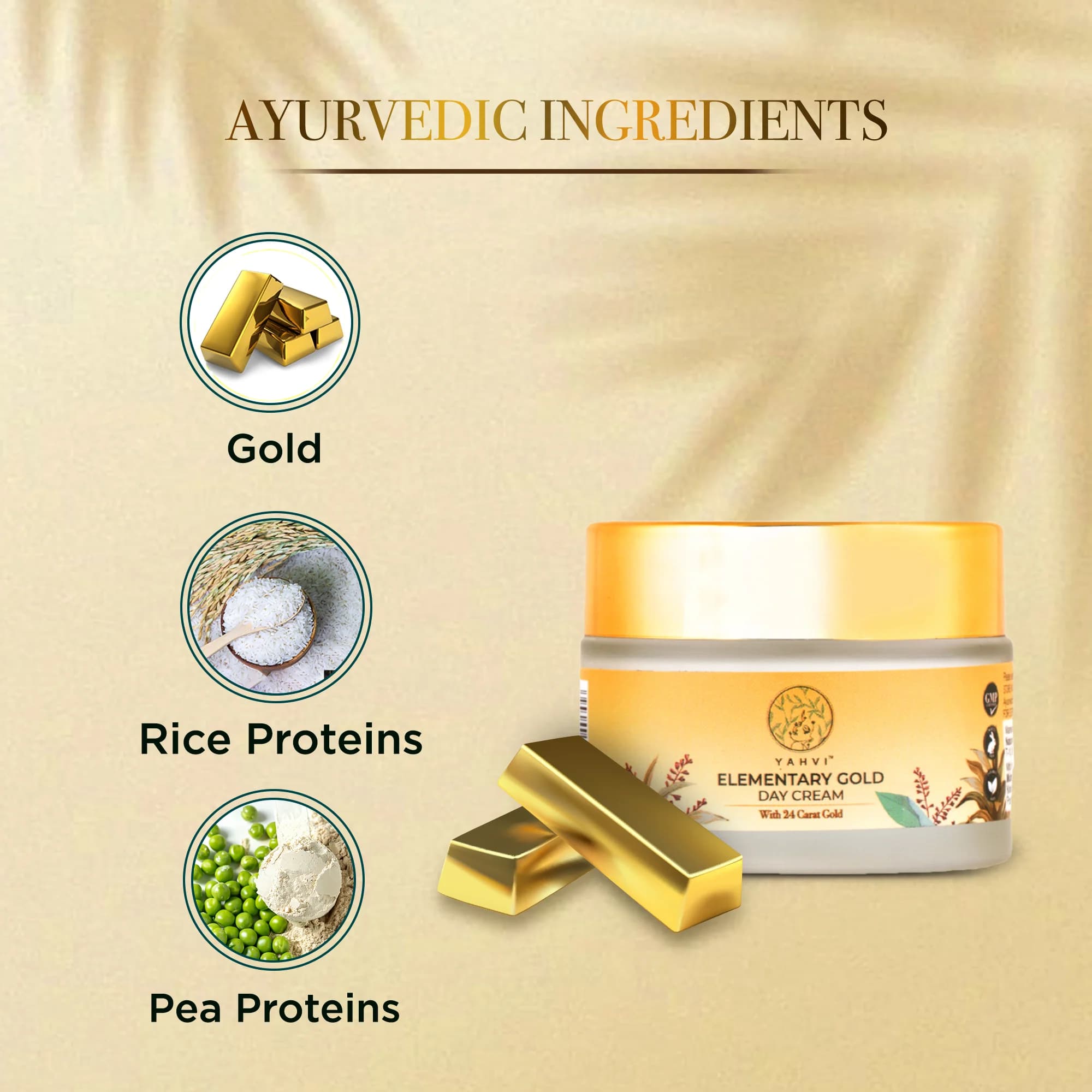 YAHVI ELEMENTARY GOLD DAY CREAM thumbnail 1