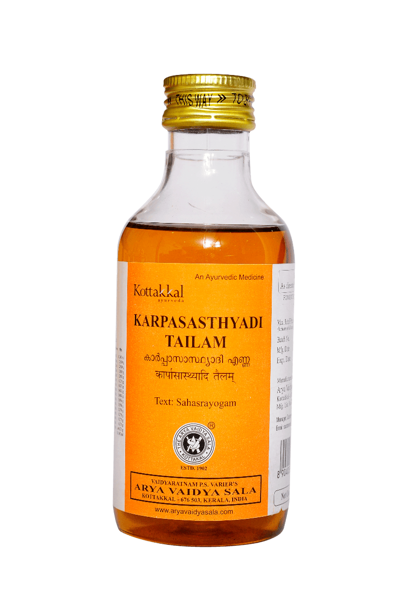 KARPASASTHYADI TAILAM - 200 ML (KOTTAKKAL)