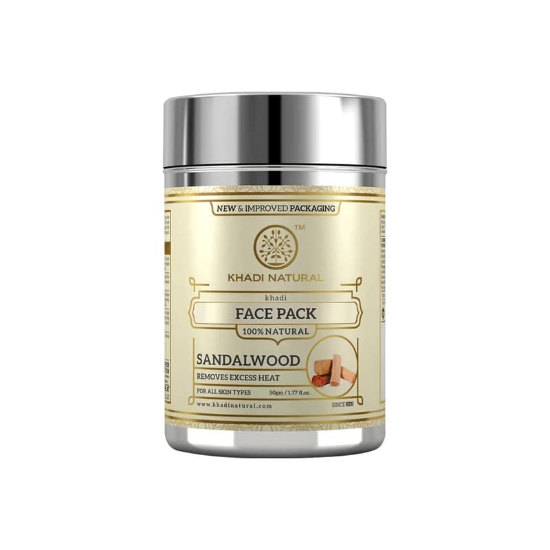 KHADI NATURAL SANDALWOOD FACE PACK